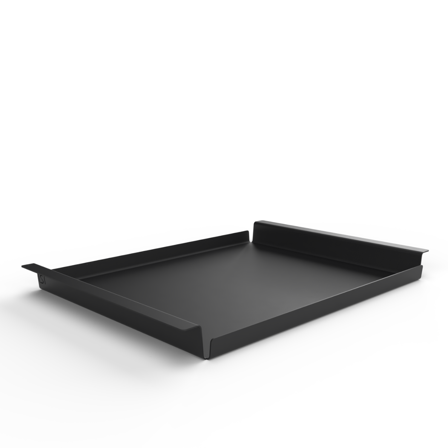 Large black best sale tray